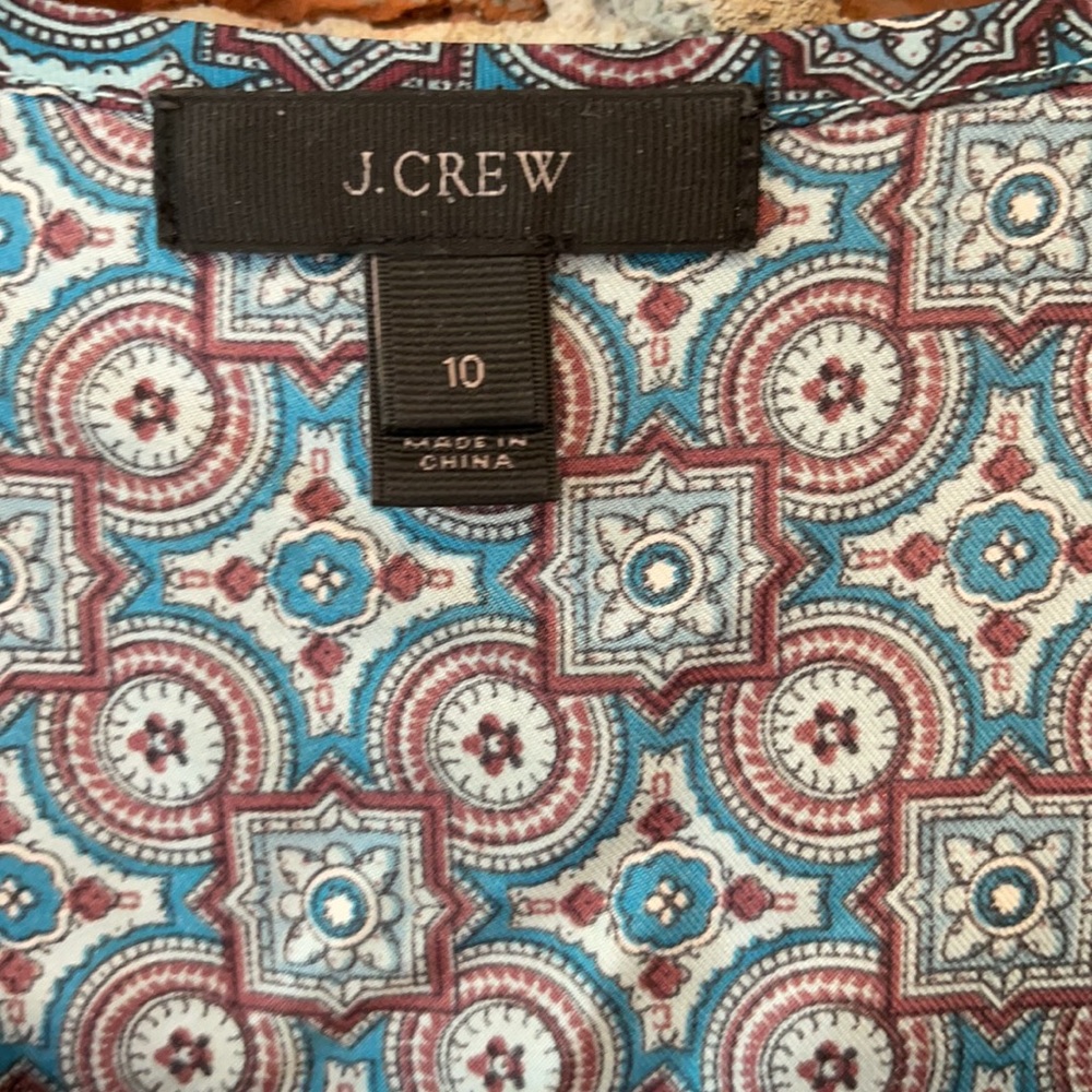 J Crew Sleeveless Blouse, 10 - Picture 2 of 5